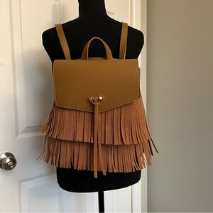 Western fringe 2 in 1 Backpack and Crossbody Bag
